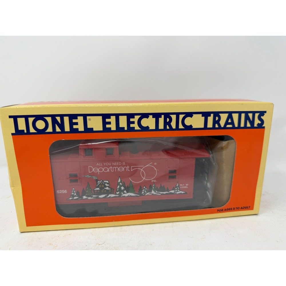 Lionel 52139 Department Dept 56 Red Caboose Lighted O Gauge Train Car
